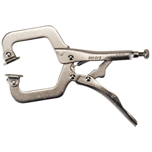 Pince-&eacute;tau avec coussins pivotants, Longueur 6", Pinces serre-joints Helyx Safety & Industrial Supplies