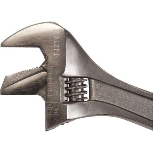Adjustable Wrench, 10" L, 1-3/8" Max Width, Black Helyx Safety & Industrial Supplies