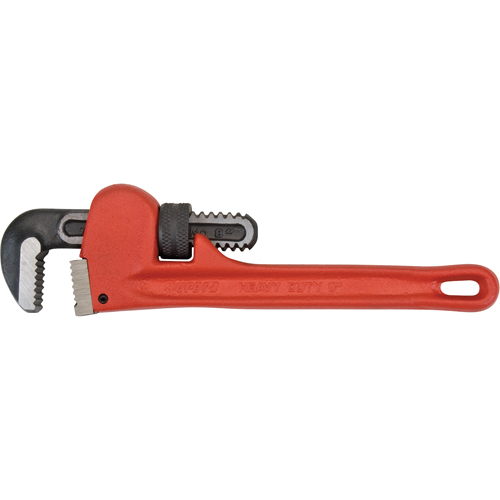 Pipe Wrench, 1" Jaw Capacity, 8" Long, Powder Coated Finish Helyx Safety & Industrial Supplies