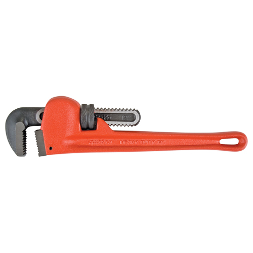 Cl&eacute;s &agrave; tuyaux, Cap des m&acirc;choires 2", Longueur 12", Fini Rev&ecirc;tement en poudre Helyx Safety & Industrial Supplies