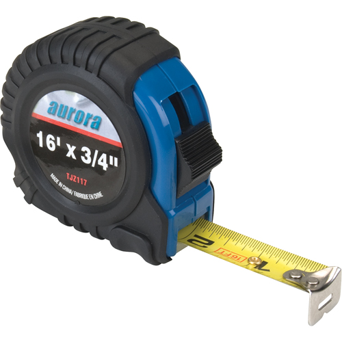 Measuring Tape, 3/4" x 16', in/ft. Graduations Helyx Safety & Industrial Supplies