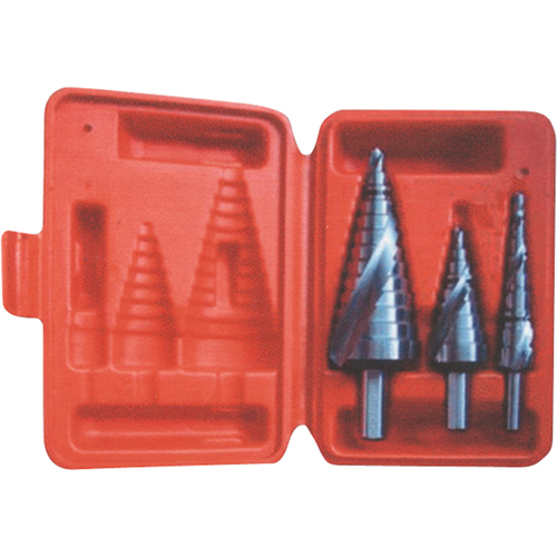 Jeu de forets &eacute;tag&eacute;s, 3 morceaux, Acier rapide Helyx Safety & Industrial Supplies
