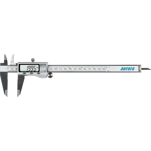 Electronic Digital Calipers, 0.001" (0.03 mm) Resolution, 0" - 8" (0 mm - 200 mm) Range Helyx Safety & Industrial Supplies