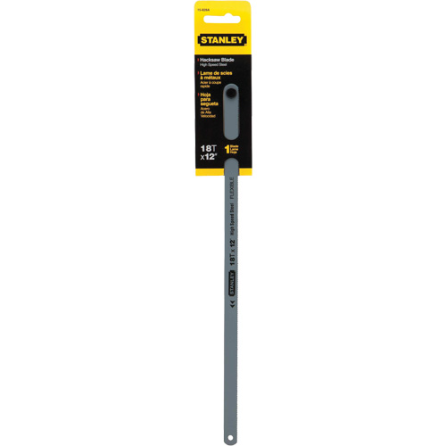 Lames de scie &agrave; m&eacute;taux en acier, 12" lo, 18 dents par pouce Helyx Safety & Industrial Supplies