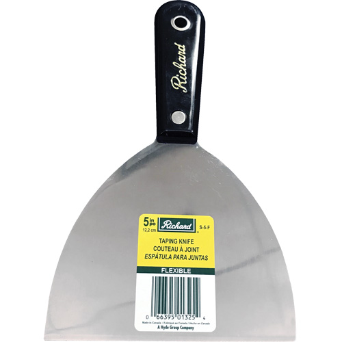Pro Series Flexible Taping Knife, 5", High-Carbon Steel Blade Helyx Safety & Industrial Supplies