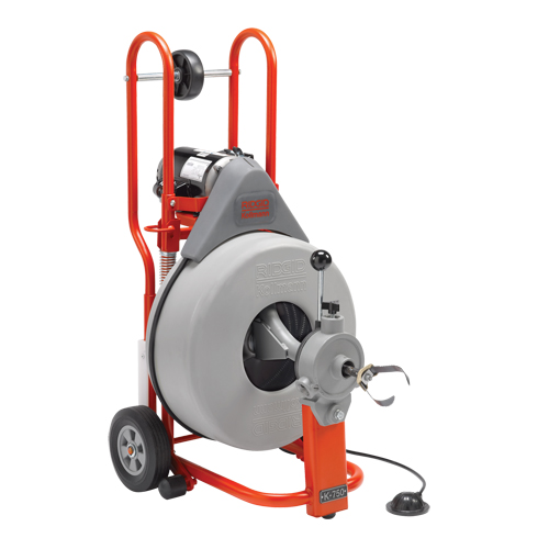 Nettoyant de drain K-750 pour machine &agrave; baril, &eacute;lectrique, 3/4" x 100' Helyx Safety & Industrial Supplies