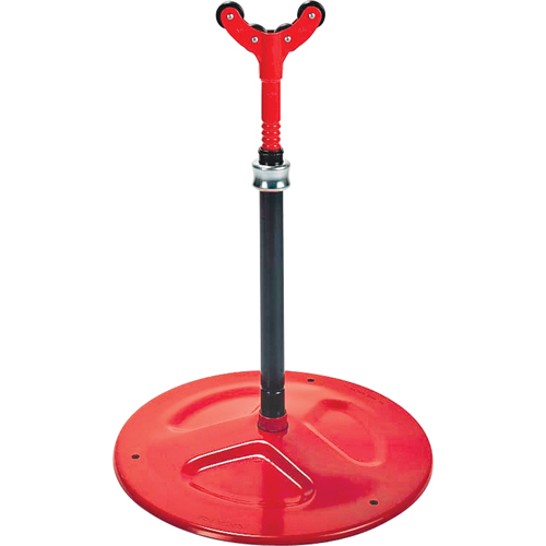 Adjustable Pipe Support #46, 59-84 cm Height Adjustment, 150 mm Max. Pipe Capacity, 2500 lbs. Max. Weight Capacity Helyx Safety & Industrial Supplies