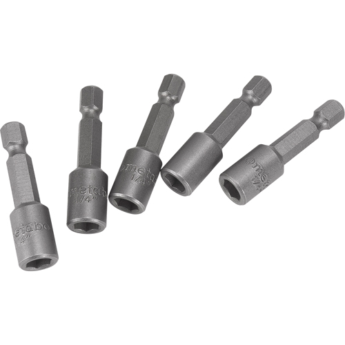 Nutsetters, 1/4" Tip, 1/4" Drive, 1-5/8" L, Magnetic Helyx Safety & Industrial Supplies