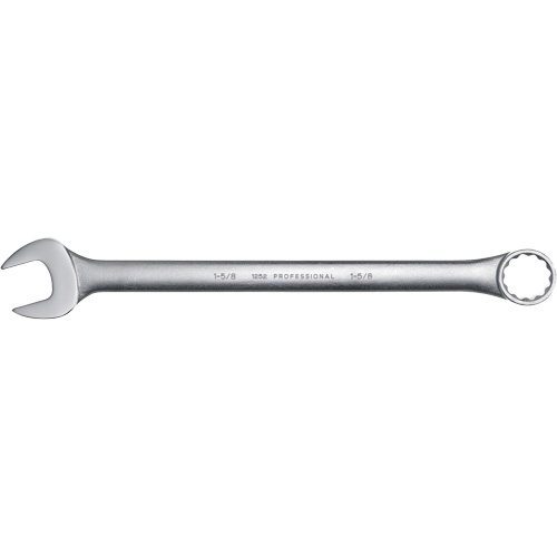 Combination Wrench, 12 Point, 1-5/8", Satin Finish Helyx Safety & Industrial Supplies