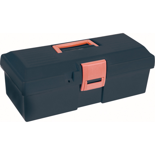 Heavy-Duty Tool Box, 15" W x 7" D x 5-1/2" H, Black Helyx Safety & Industrial Supplies