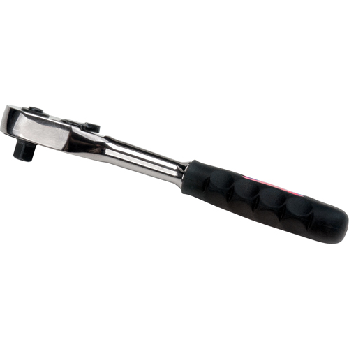 Cl&eacute; &agrave; rochet avec prise en caoutchouc &agrave; rel&acirc;chement rapide, Prise de 1/4", Poign&eacute;e Caoutchouc Helyx Safety & Industrial Supplies