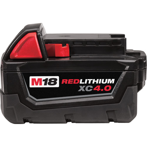 M18 Redlithium Battery, Lithium-Ion, 18 V, 4 A Helyx Safety & Industrial Supplies