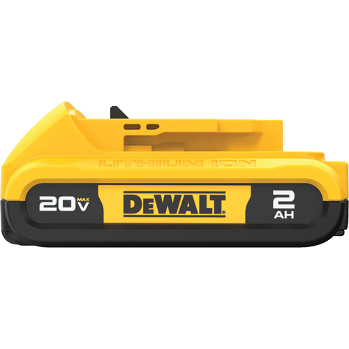 20V Max* Compact XR Battery Pack, Lithium-Ion, 20 V, 2 A Helyx Safety & Industrial Supplies