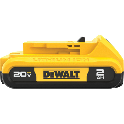 20V Max* Compact XR Battery Pack, Lithium-Ion, 20 V, 2 A Helyx Safety & Industrial Supplies