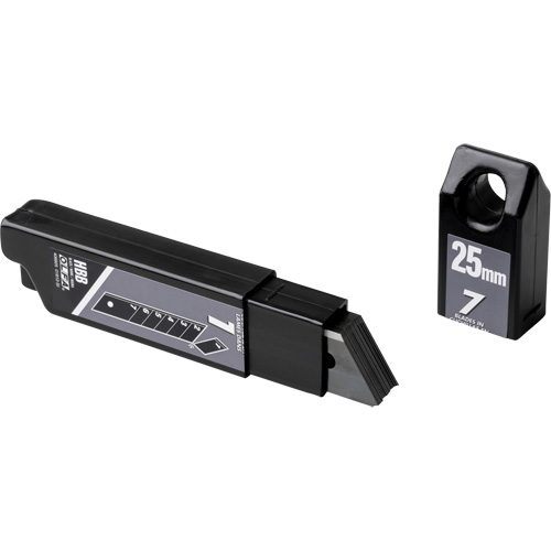Ultra-Sharp Black Replacement Blades, Snap-Off Style Helyx Safety & Industrial Supplies