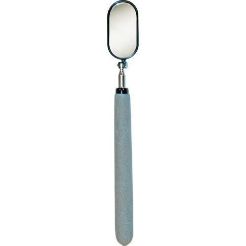 Inspection Mirror, Oval, 1-1/2" L x 1-1/4" W, Telescopic Helyx Safety & Industrial Supplies