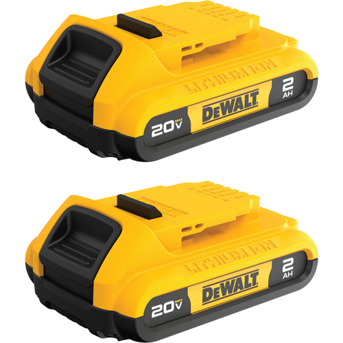 Blocs-piles Max* Compact, Lithium-ion, 20 V, 2 A Helyx Safety & Industrial Supplies
