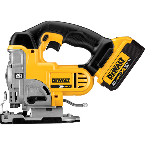 Max Jig Saw Kit, 20 V, Lithium-Ion, 0-3000 SPM, 1" Stroke Length Helyx Safety & Industrial Supplies