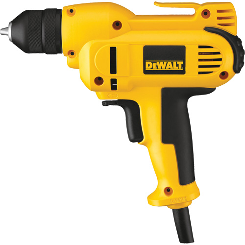 VSR Mid-Handle Drill, 3/8" Chuck, 8 A, 120 V, 0-2500 RPM, Keyless Chuck Helyx Safety & Industrial Supplies