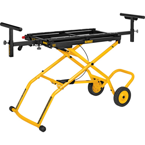 Support roulant robuste de scie &agrave; onglets Helyx Safety & Industrial Supplies
