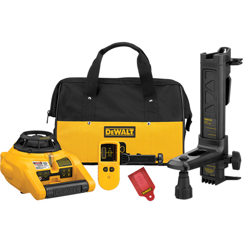 Interior and Exterior Rotary Laser Level Kit, 150' (45 m), 635 Nm Helyx Safety & Industrial Supplies