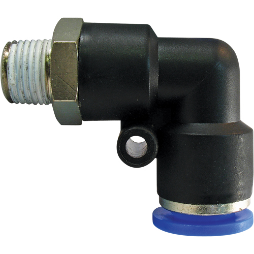 Raccords coudes m&acirc;les pivotant 90° Helyx Safety & Industrial Supplies
