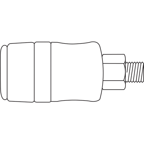 Raccords de type industriel s&eacute;curitaires Topquik Helyx Safety & Industrial Supplies