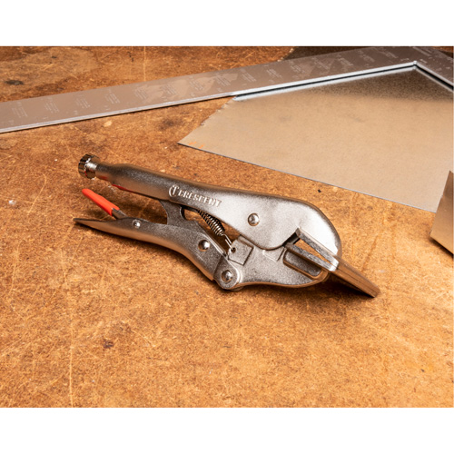 Locking Sheet Metal Clamp, 8" Length Helyx Safety & Industrial Supplies