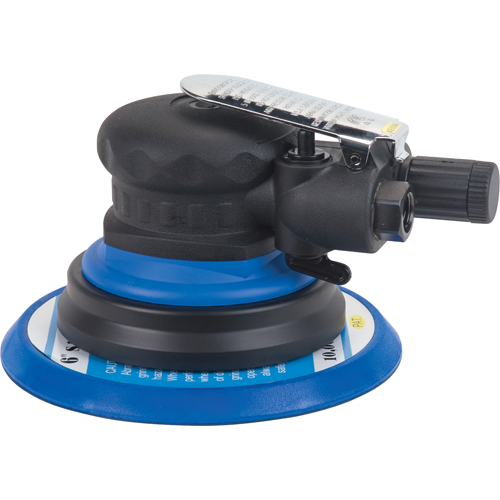 6" Dual-Action Orbit Sander, 1/4" NPT Inlet, 10000 RPM Helyx Safety & Industrial Supplies