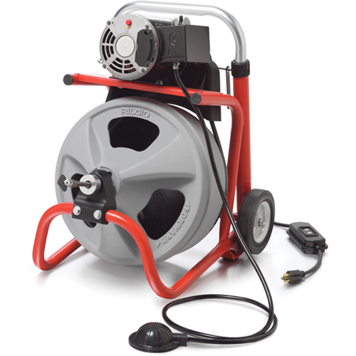 D&eacute;boucheur de drain K-400 avec cble C-31 IW, &eacute;lectrique, 3/8" Helyx Safety & Industrial Supplies