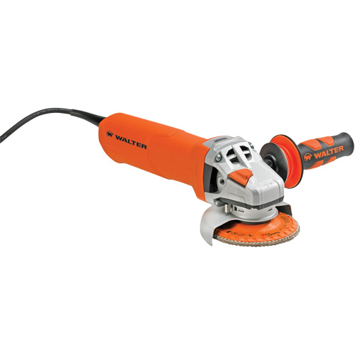 Mini Grinder with ZIP Grinding Wheels, 4-1/2", 120 V, 8 A, 10000 RPM Helyx Safety & Industrial Supplies