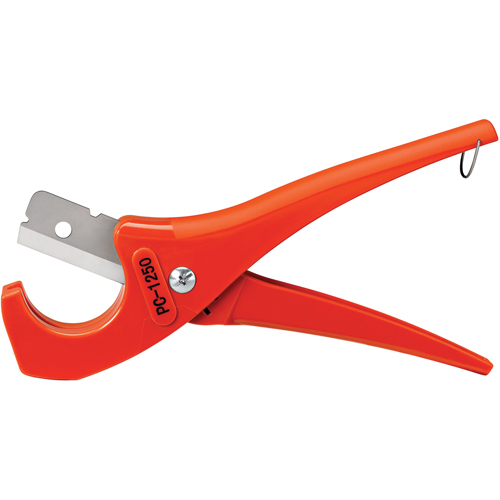 Single Stroke Plastic Pipe & Tubing Cutter No.PC-1250, 1/8" - 1-5/8" Capacity Helyx Safety & Industrial Supplies