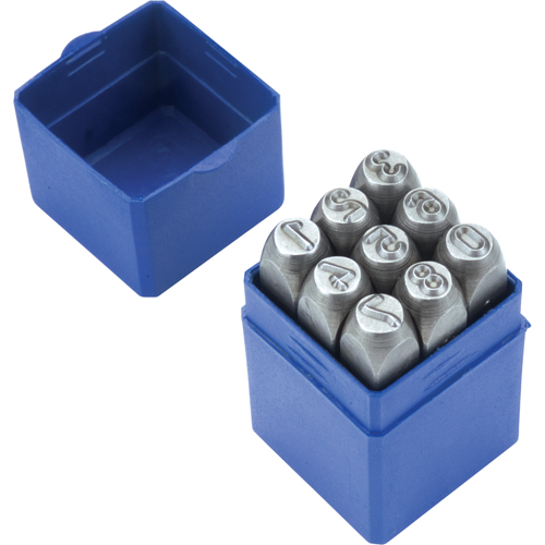 Stamp Set, 1/4" Helyx Safety & Industrial Supplies