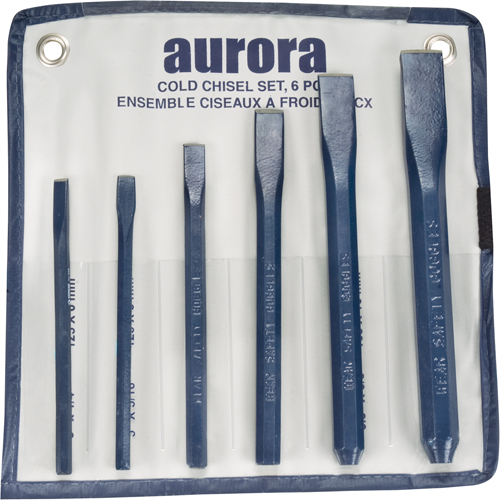 6-Piece Cold Chisel Set Helyx Safety & Industrial Supplies