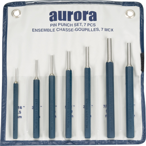 Pin Punch Set, 7 Pieces Helyx Safety & Industrial Supplies