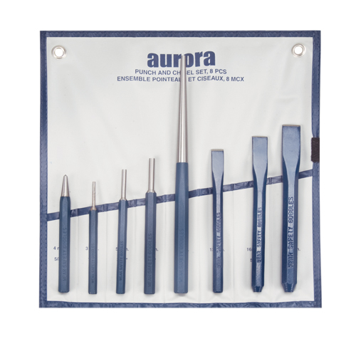 Punch and Chisel Set, 8 Pieces Helyx Safety & Industrial Supplies
