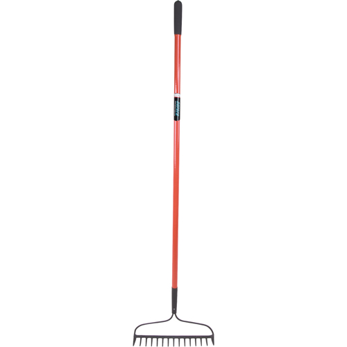 Heavy-Duty Bow Rakes, Fibreglass Handle, 15 Tines Helyx Safety & Industrial Supplies