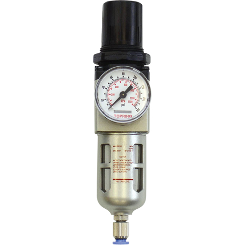 Filtreur/r&eacute;gulateur modulaire, 1/4" NPT, 150 psi, Capacit&eacute; de 0,5 oz liq. Helyx Safety & Industrial Supplies