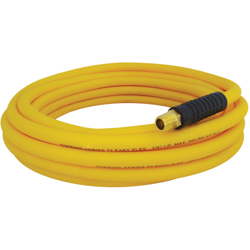Easyflex Premium Hoses with Fittings, Air/Water, Technopolymer, 1/4" dia. x 100', 300 psi, 1/4 NPT Helyx Safety & Industrial Supplies