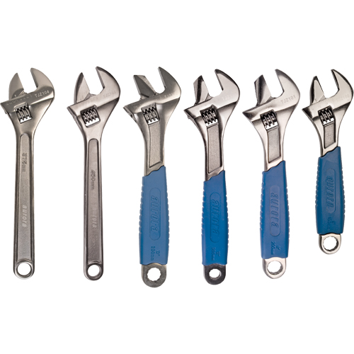 Wrench Set, Adjustable, 6 Pieces, Imperial Helyx Safety & Industrial Supplies