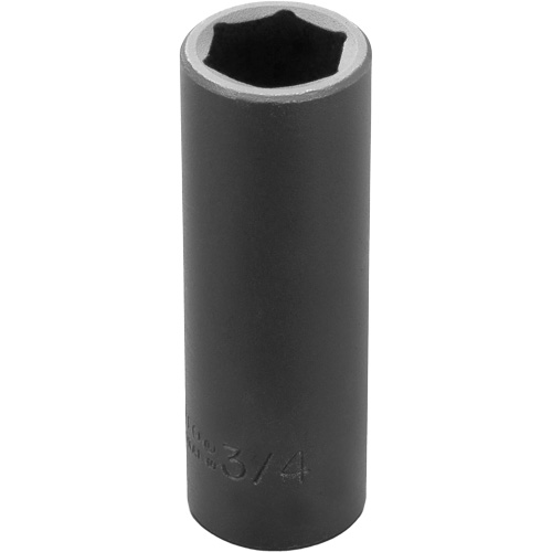 Socket, Impact, 3/4", 1/2" Drive, 6 Points, Deep Helyx Safety & Industrial Supplies