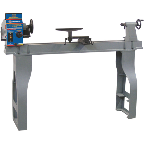 Tours &agrave; bois 14" x 43" &agrave; vitesse variable & affichage num&eacute;rique Helyx Safety & Industrial Supplies