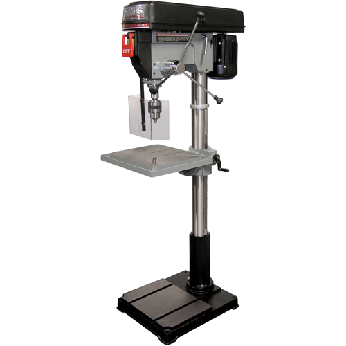 Perceuses &agrave; colonne de plancher, 22", Mandrin 3/4", 4200 tr/min Helyx Safety & Industrial Supplies
