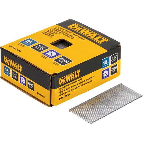 16 Gauge Straight Finish Nails Helyx Safety & Industrial Supplies