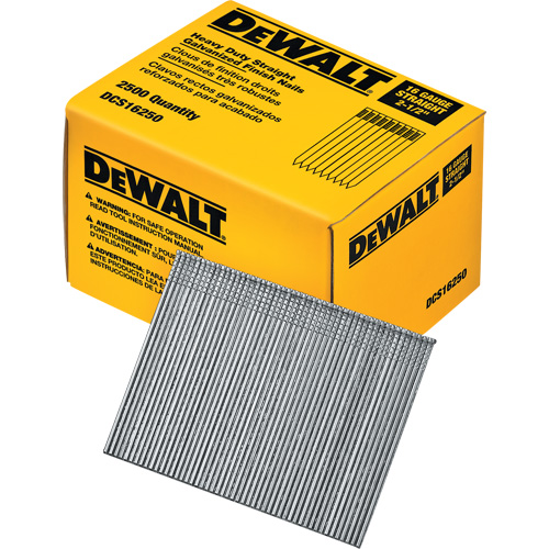 16 Gauge Straight Finish Nails Helyx Safety & Industrial Supplies