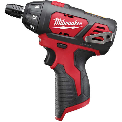 M12 Hex Screwdriver, 1/4", 12 V, 175 in-lbs Max. Torque, Lithium-Ion Battery Helyx Safety & Industrial Supplies