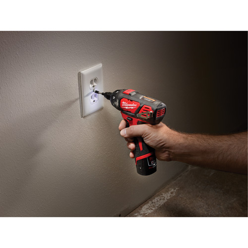 M12 Hex Screwdriver, 1/4", 12 V, 175 in-lbs Max. Torque, Lithium-Ion Battery Helyx Safety & Industrial Supplies