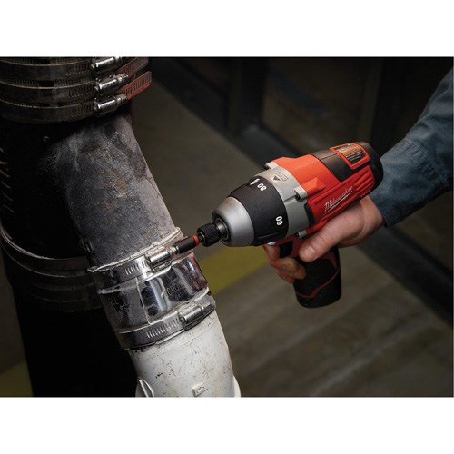 M12 Cordless No-Hub Driver (Tool Only), Lithium-Ion, 12 V, 80 in-lbs Torque Helyx Safety & Industrial Supplies