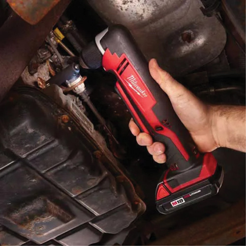 M18 Cordless Right Angle Drill (Tool Only), 18 V, 3/8" Chuck, Lithium-Ion Helyx Safety & Industrial Supplies