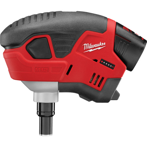 M12 Cordless Palm Nailer Kit, 12 V, Lithium-Ion Helyx Safety & Industrial Supplies